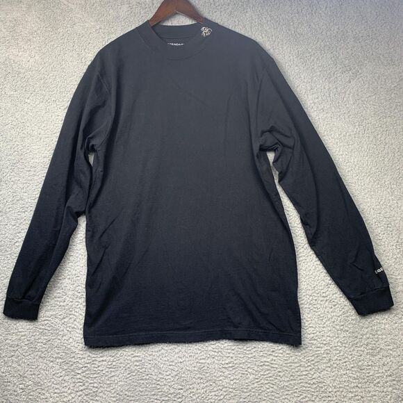 Legendary Whitetails Shirt Mens Large Tall Black Long Sleeve Deer Logo Hunting - Picture 1 of 12